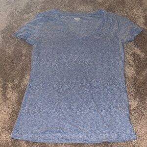 Mossimo Supply Co. Heather Blue Short Sleeve Tee
